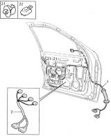 ЖГУТ ПРОВОДІВ - ДВЕРІ ПЕРЕДНЬОЇ ЛІВОЇ (HARNESS - FRONTDOOR LH )