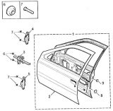 ДВЕРИ ПЕРЕДНІ (FRONT DOOR AND FITTINGS )