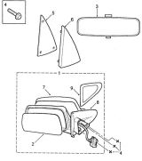 ДЗЕРКАЛО ВНУТРІШНЄ ТА ЗОВНІШНЄ (INTERIOR AND EXTERIOR MIRRORS )