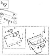 РУКАВИЧНИЙ ЯЩИК (GLOVEBOX AND FIXINGS )