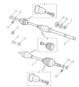 ПРИВОД ПЕРЕДНІХ КОЛІС (DRIVE SHAFTS )