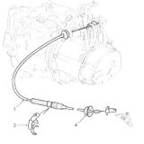 ТРОСОВИЙ ПРИВОД ЗЧЕПЛЕННЯ (CLUTCH CONTROL CABLE)