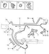 ТРУБОПРОВОДИ ГІДРОПІДСИЛЮВАЧА РУЛЕВОГО УПРАВЛІННЯ (POWER ASSISTED STEERING-PIPING )