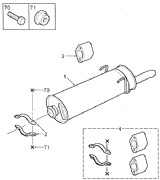 ЗАДНЯ ЧАСТИНА СИСТЕМИ ВИПУСКУ (REAR EXHAUST PART )