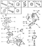 КРІПЛЕННЯ ДВИГУНА (ENGINE MOUNTINGS )