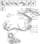 ПАЛИВОПРОВОДИ ТА ХОМУТИ (XU7JP/L3) (FUEL PIPES AND CLIPS (XU7JP/L3) )