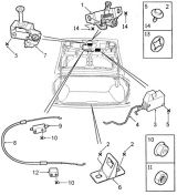 ЗАМОК КРИШКИ БАГАЖНИКА (TRUNK LID LOCK AND LATCHES )