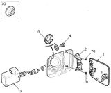 КРИШКА ЛЮКА НАЛИВНОЇ ГОРЛОВИНИ (FUEL FILLER LID )