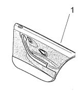 В СБОРЕ. ОБИВКА ЗАДНЕЙ ПРАВОЙ ДВЕРИ В КОМПЛЕКТАЦИИ ОТДЕЛКИ (ASSAMBLY RR DOOR TRIM RH COMPLETE )
