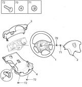 КОЛЕСО КЕРМОВЕ (STEERING WHEEL AND COWL )