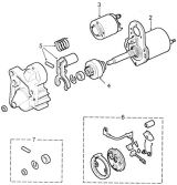 ДЕТАЛІ СТАРТЕРУ (STARTER MOTOR COMPONENTS )